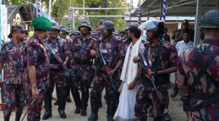 হবিগঞ্জে ১২ প্লাটুন বিজিবি মোতায়েন