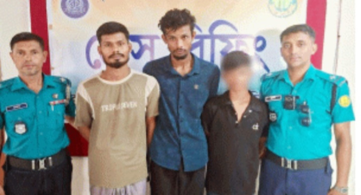 সিলেটে হত্যা মামলায় গ্রেফতার ৩ যুবক