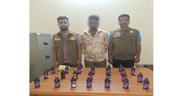 সিলেটে গোয়েন্দা পুলিশের অভিযানে যুবক আটক