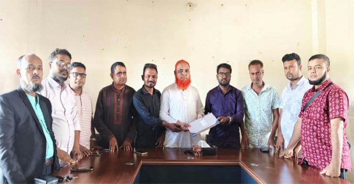 গোয়াইনঘাট প্রেসক্লাবের নবগঠিত কমিটির দায়িত্ব গ্রহণ