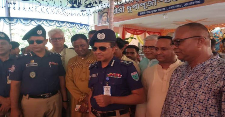 পূজায় অপ্রীতিকর ঘটনার তথ্য নেই: সিলেট রেঞ্জের ডিআইজি 