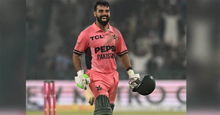 শেষ উইকেটে বিশ্বরেকর্ড গড়ে পাকিস্তানকে জয় উপহার দিলো শাদাব খান