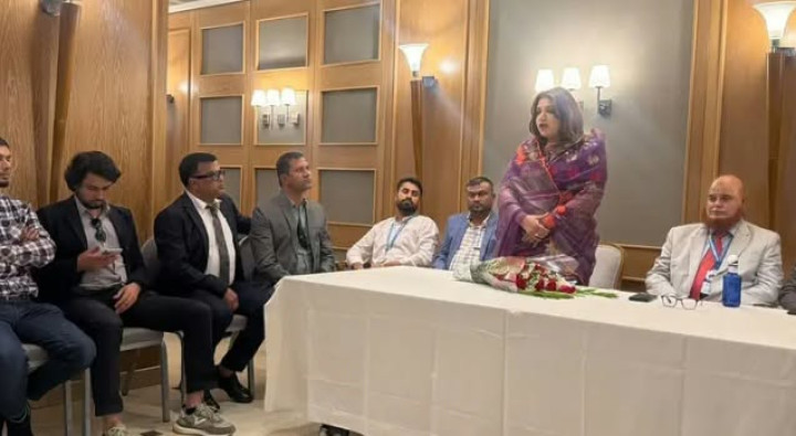পররাষ্ট্র প্রতিমন্ত্রীর সঙ্গে স্পেন বিএনপি নেতাদের মতবিনিময়